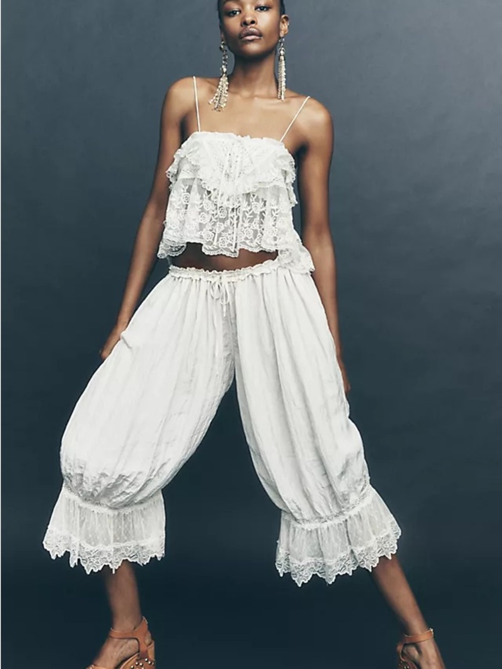 Free People Forever Young Bloomer Pant - S - Picture 3 of 10